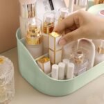 Rewup plastic Makeup Organizer,Makeup Organizer|Makeup Box For Storage|Make Up, Cosmetics, Skincare Organiser For Women|Elegant Makeup Vanity With Transparent Drawer, 1 Count - Image 2