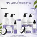 LA’BANGERRY Keratin Protein Hair Care Combo | Shampoo, Conditioner, Mask & Serum | Enriched with Almond Oil, Eucalyptus & Jojoba Oil for Smooth, Strong & Shiny Hair (Pack Of 4) - Image 5