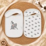 TinyLane - Curated for you! Bamboo Cotton Newborn Baby Products Gift Set (13 Pcs), Essential Clothing Gift Kit For Infants Of 0-3 Years, Swaddles, Bibs, Cap, Booties, Mittens & Washcloths, Ideal Baby Shower Gift Pack - Image 4