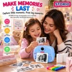 Storio Camera for Kids with Print, Mini Camera Printer, 1080P HD - Image 6