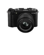 Fujifilm X-M5 26.1MP APS-C X-Trans CMOS 4 with 15-45 f/3.5-5.6 Lens|Retro Style mirrorless Compact Travel Camera|6.2k vlogging|High Speed Recording FHD 240fps|Advance AF for Street/Lifestyle - Black - Image 2