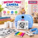 Storio Camera for Kids with Print, Mini Camera Printer, 1080P HD - Image 2