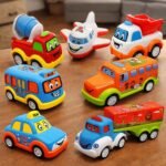 MiniExplorer Unbreakable Pull Back Vehicles| Push and Go Crawling Toy for Kids & Children, Power Friction Cars for 3+ Years Old Boys|Girls - Set of 7,Multicolor - Image 9
