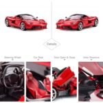 Sky Tech® Big Size Rechargeable Racing Car with Remote Control Sports Car with Openable Doors High Performance Rc Car with Led Lights for Kids Super Sports for Kids Speed Rc Car Toy Multicolor - Image 2