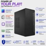 Assembled Desktop PC Core i5 3rd Gen (3470) Up to 3.60GHz | 8GB DDR3 RAM | 256GB SSD | Windows 10 Pro + MS Office | WiFi | HDMI & VGA | USB 3.0 | Full Metal Cabinet | Home Office Business Computer - Image 2