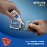 Bondtite Quick Ultra Glue Brush & Nozzle | 15g | Instant Adhesive | 10X Unbreakable Bond | Twin Dispensing | Special Brush Applicator to Ensure Full Coverage | Multi Material Strong Bonding | DIY - Image 9
