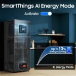 Samsung 350 L, 3 Star, Convertible 5-in-1, Digital Inverter, Frost Free Double Door, WiFi Bespoke AI Refrigerator (RT38HG5A23S8HL, Silver, Elegant Inox, 2026 Model) - Image 6