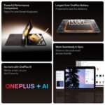 OnePlus, Pad 4, 13.2 inch (33.53 CM), LCD, 8GB RAM, 256GB ROM, WiFi, 8 Speakers, Snapdragon 8 Elite Gen 5, Dune Glow, AI Enabled - Image 4