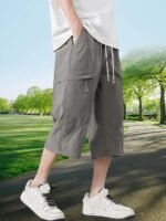 Lymio Men Casual Shorts || Men Cargo Shorts Cotton || Available in Combo Pack of 2 (Shorts-42-45) - Image 4