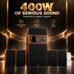 OBAGE CA-2 5.1 Home Theatre System, 400W Powerful Output, 10 Inch Woofer, 35Hz–15kHz Frequency Range, Virtual Surround Sound, HDMI & Bluetooth | Massive Bass & Clear Audio - Image 3