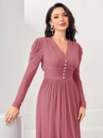 FABNEX Stylish One Piece Long Maxi Dress for Women (K-177-180) - Image 6