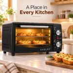 CADLEC Cruise Pro 12L Multi-Function OTG for Kitchen, 1000W Oven Toaster Griller, Bake Grill Toast, Oven for Baking, Adjustable Temperature & Timer, Black, 2 Year Warranty - Image 5