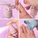 TAGPR 11pcs Travel Bottles for Toiletries Travel Essentials for Women Toiletry Bottles for Travelling for Shampoo Cream Handwash Lotion Storage Bottle Accessories Women 60Ml Multicolour (Combo 2) - Image 4