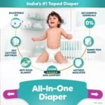 Pampers Active Baby Taped Diapers, Extra Large size diapers, (XL) 38 count, taped style custom fit - Image 3