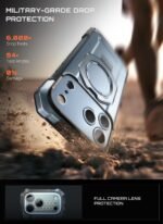 SUPCASE for iPhone 18 Pro Max Case/ 17 Pro Max Case with Stand, Glacier - Image 3