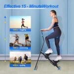Vertical Climber & Stair Stepper for Home - Full Body Workout, Adjustable Height, Folding Climber Exercise Machine, Cardio & Strength Training Fitness Equipment (Stair Climber) - Image 3