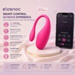 ELOSNOC Personal Care Device | Rechargeable | Compact & Portable | Soft Silicone Finish | Multi-Mode | Pink - Image 2