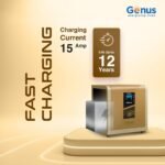 Genus MaxiLion 700 VA 1 BHK Inverter with Upto 12 Year Life Integrated 640Wh Lithium-Ion Battery for Home Office & Shop - Image 6