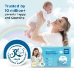 Mee Mee Premium Breathable Baby Tape Diapers (NB, 16 pcs) | Skin-Friendly Super Absorbent Cotton-Soft Diapers with Wetness Indicator | Newborn 0–3 Months - Image 7