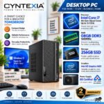 Cyntexia Computer Desktop PC Core I7-4770 (08GB RAM / 256GB SSD/HDMI/VGA/Ethernet/HD Graphics 4600 / USB 3.0 / Win 11) Basic Software Installed - Image 2