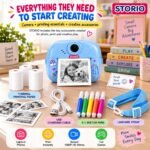 Storio Camera for Kids with Print, Mini Camera Printer, 1080P HD - Image 7