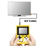 VGRASSP Two Player 400 in 1 Handheld Video Game Console for Kids – Retro Portable Console with Built-in Classic Games, Rechargeable Battery, Gift for Boys & Girls - Color As Per Stock - Image 4