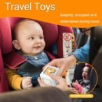 Brand Conquer Montessori Busy Cube for Toddlers 1-3,Car Travel Toys Busy Board Activity Cube,Learning Stocking Stuffers Educational Birthday Gifts Sensory Baby 12-18 Months - Image 4
