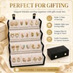 Shining Diva Fashion 12 Pairs Set Earrings for Women Girls with Stylish Organizer Box | Valentine Birthday Rakshabandhan Gifts for Girls Girlfriend Wife Sister - Image 7