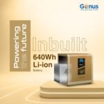 Genus MaxiLion 700 VA 1 BHK Inverter with Upto 12 Year Life Integrated 640Wh Lithium-Ion Battery for Home Office & Shop - Image 2