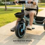 Lifelong Trike Cycle for Kids 2-5 Years - Tricycles for Boy & Girl - Baby - Bicycle for Kids - 3 EVA Wheels, & Basket for Toys -Durable Tricycle 30 kg Capacity(Blue/Black) - Image 4