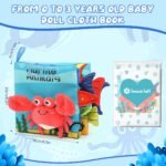 SNOWIE SOFT® Marine Animal Cloth Books for Babies 0 to 3 Years - Image 7