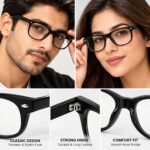 Men and women Sunglasses, Modern Stylish Eyewears for Boy's and Girls with Uv Protection Lense, 100% UV Protection - Image 3