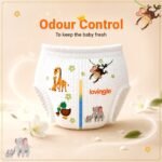 Lovingle Luxury Baby Diaper Pants, Small (S), 5-8kg, 34 Count | 9PM-9AM Protection | Diaper Change Indicator | Easy Throw Tape | Indian Baby Fit - Image 9