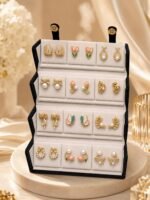Shining Diva Fashion 12 Pairs Set Earrings for Women Girls with Stylish Organizer Box | Valentine Birthday Rakshabandhan Gifts for Girls Girlfriend Wife Sister - Image 2