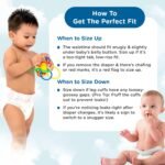 Mee Mee Premium Breathable Baby Tape Diapers (NB, 16 pcs) | Skin-Friendly Super Absorbent Cotton-Soft Diapers with Wetness Indicator | Newborn 0–3 Months - Image 8
