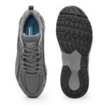 Red Tape Men's Sneakers White Blue Mesh Pu Round Toe Lace-Up - Image 5