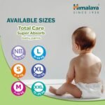 Himalaya Total Care Super Absorb Baby Pants Diaper | Size M (Medium) 152 Count | Pack of 2 | 7-12 kg | Breathable & Rapid Zig Zag Absorption | Keeps Skin Calm & Rash Free - Image 5