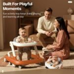 StarAndDaisy Baby Walker for 6-18 Month Baby Boy & Girl, Baby Walkers for 6-18 Month Baby Boy, Walker for Kids for 6 to 18 Months, Adjustable Height Baby Walker, 360° Wheels,Food Tray, Safety Stopper, Speed Control - Image 5