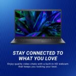 Dell 15 (Previously Inspiron), Intel 14th Gen Core i3 / Core 3 100U, 16GB, 512GB SSD, FHD, 15.6", Win 11, MSO'24, Carbon Black, 1.63Kg, [Dell 15], FHD 120Hz IPS 250 nit Display, Thin & Light Laptop - Image 7