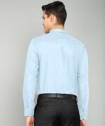 MILDIN Men's Premium Cotton Full Sleeve Shirt | Formal & Casual Wear |Soft Breathable Fabric | Regular Fit | Office, Business - Image 3