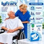 Lyfcare Open Tape Adult Diaper M Size, Waist 25 to 50 Inch,10 Units, Unisex - Image 5