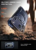 SUPCASE for iPhone 18 Pro Max Case/ 17 Pro Max Case with Stand, Deep Blue - Image 3