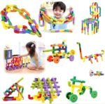 Toy Imagine 30+ Pipe Puzzle Blocks Set for Kids – Creative Building Toys for 3-8 Year Old Boys & Girls – Educational Construction Toy for Learning & Indoor Play – Multicolor Preschool Activity Game - Image 6