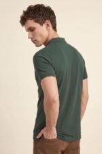 Allen Solly Men’s Polo T‑Shirt | Comfortable Rich Cotton Blend, Band Collar, Regular Fit | Stylish & Premium All Day Wear - Image 5