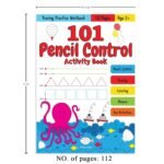 101 Pencil Control Activity Book For Kids | Tracing Practise Book | Age 2+ And Up | Writing Activities - Image 3