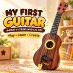 Toy Imagine 18-Inch 4-String Kids Guitar, Ukulele-Style Musical Toy - Image 3