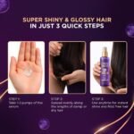 Livon Keratin Hair Serum for Women & Men | Ultra Glossy & Smooth Hair | 48Hr Frizz Control | Hair Serum for Dry, Rough & Damaged Hair | 48ml - Image 7