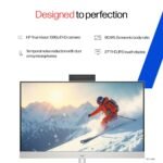 HP All-in-One, Intel Core Ultra 7 155U (16GB DDR5,1TB SSD) IPS, 300 nits, Touch, Anti-Glare, FHD, 27inch(68.6cm), Win11, M365*, Shell White, 6.72kg, FHD IR tilt Camera w/Privacy shuttter, 27-cr1418in - Image 6