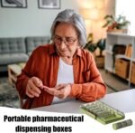Weekly Vitamin Pill Organizer Container & 7 Days Pill Organizer Home Medical Supplies & Equipment - Image 7