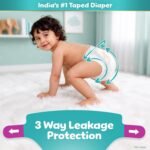 Pampers Active Baby Taped Diapers, Extra Large size diapers, (XL) 38 count, taped style custom fit - Image 5